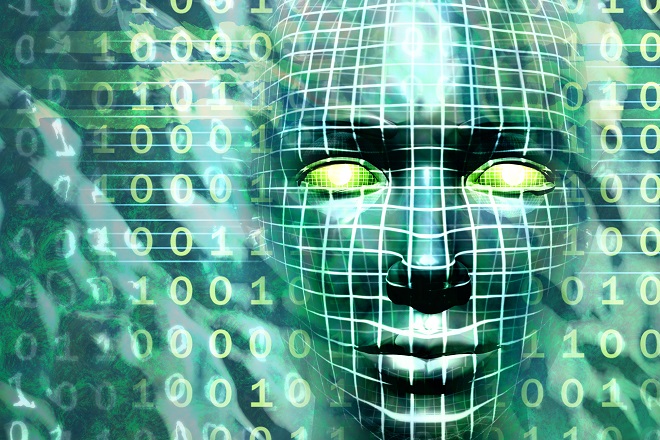 3D copy of a human face, signifying the rise of a « robolution » - Hays Viewpoint, careers advice blog