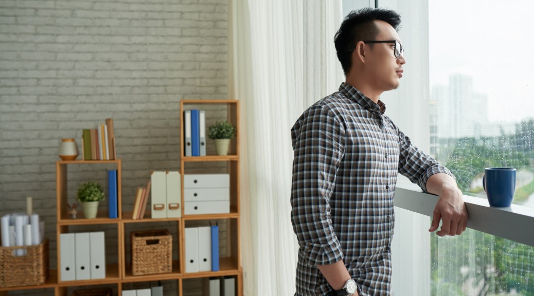 A man contemplates accepting counter offer - Hays Viewpoint, careers advice blog
