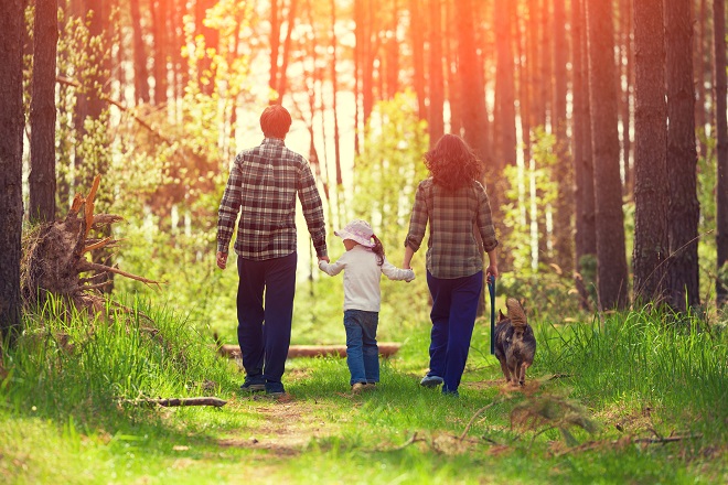 Working mum and dad with their childViewpoint - careers advice blog