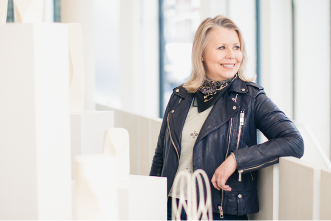 Caroline Roberts of Zaha Hadid Architects discussing people and business challenges - Hays Journal